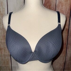 Victoria's Secret 38D Lined Demi Gray Bra